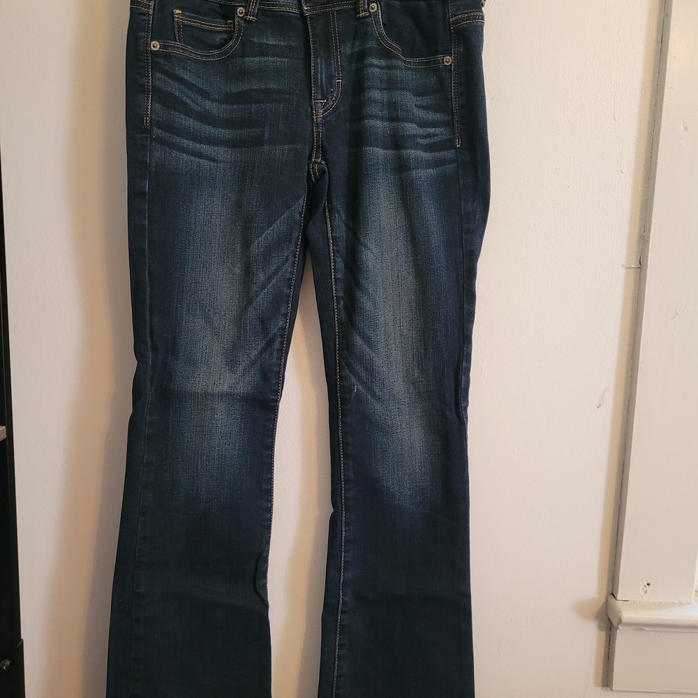 American Eagle Outfitters Dark Blue Boot Cut Jeans